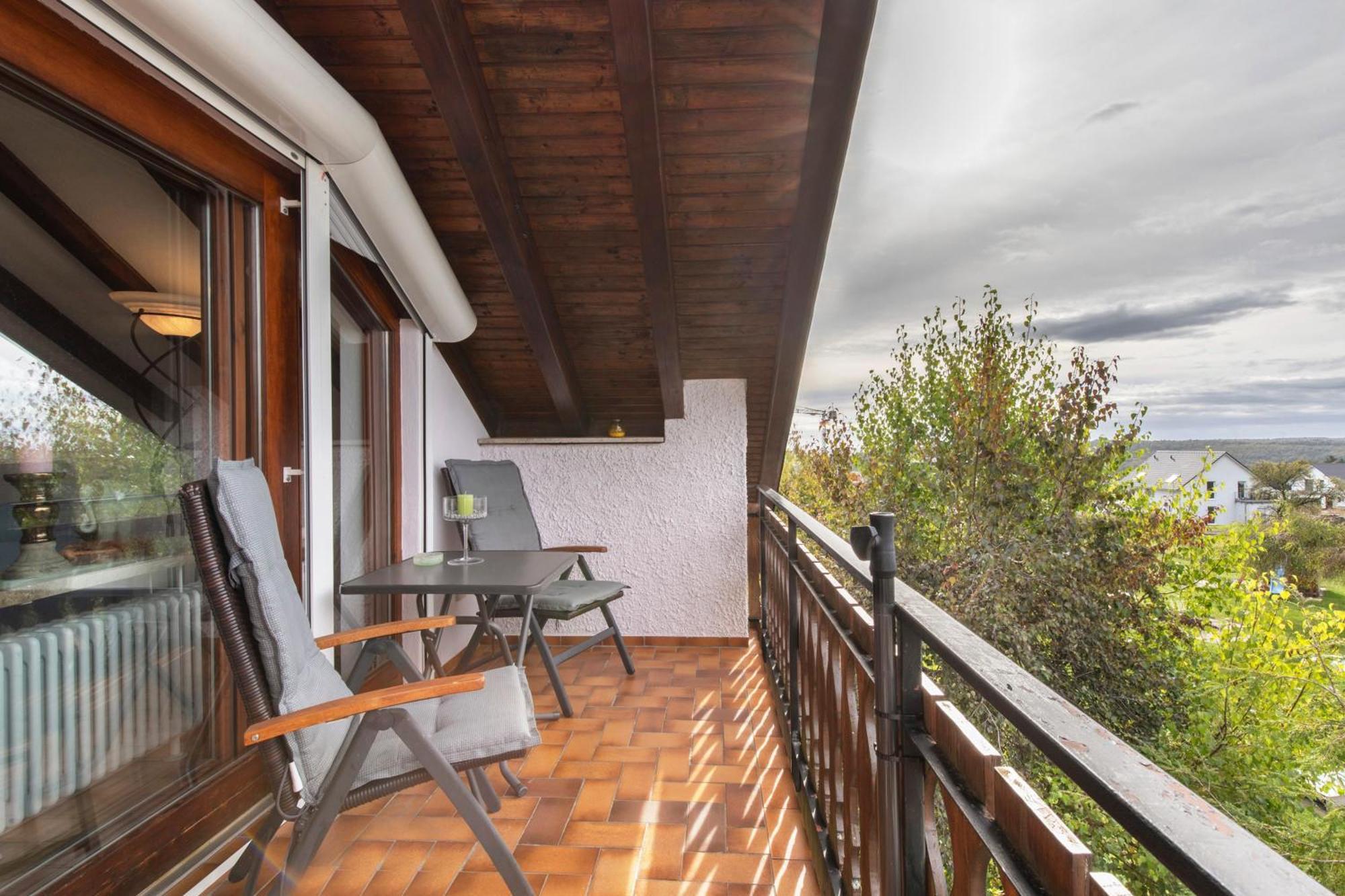 Ferienwohnung Fernsicht Zwiefalten ภายนอก รูปภาพ